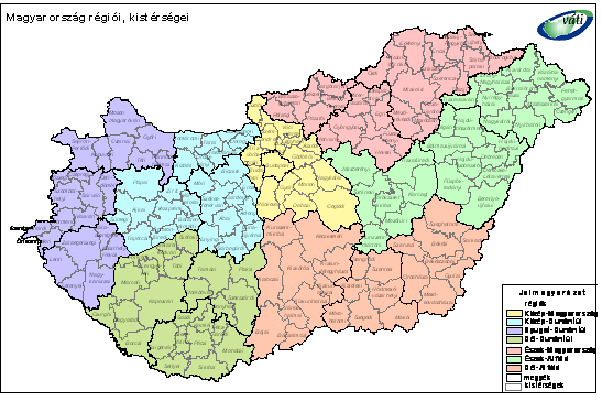 magyarország térkép régiók Magyarország idegenforgalmi régiói magyarország térkép régiók